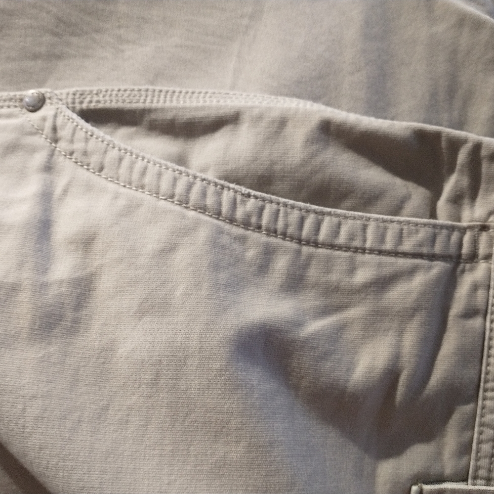 Transcript Men's beige pants - Picture 3 of 5